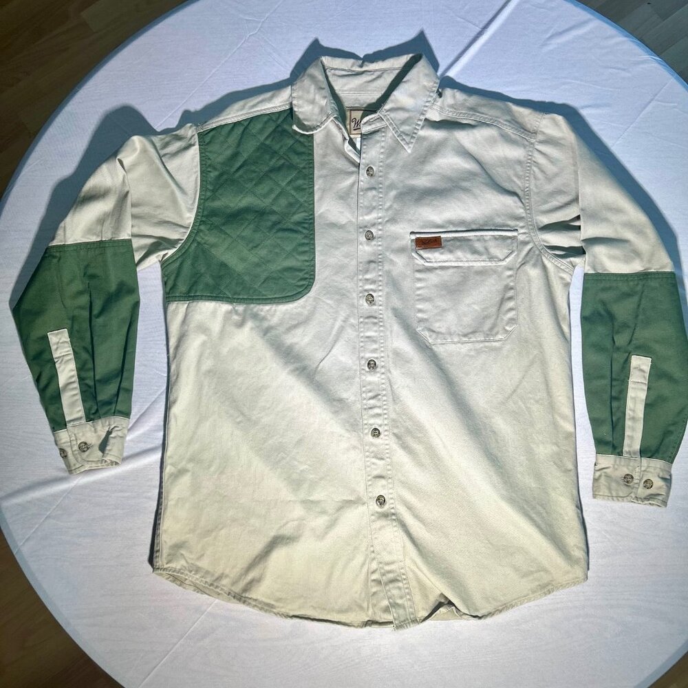 Woolrich Outdoor Guide Collection - Two-Toned Shooting Shirt - Mens Medium